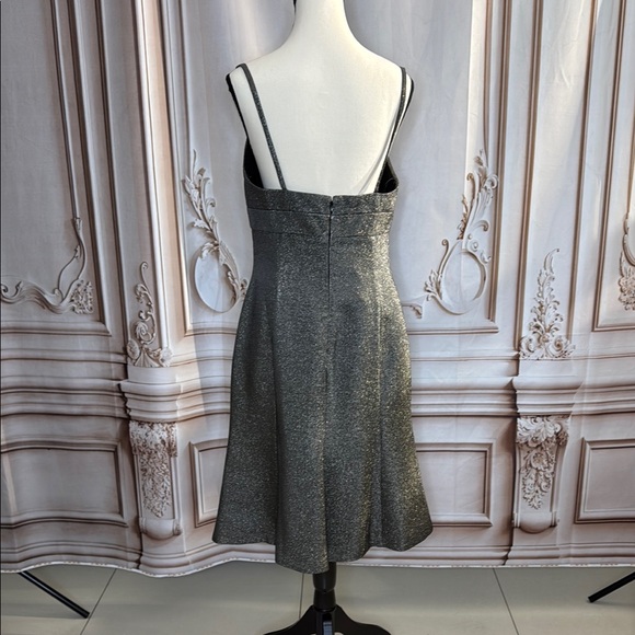 Calvin Klein collection  Silver Midi Dress Spaghetti Strap - Picture 4 of 6